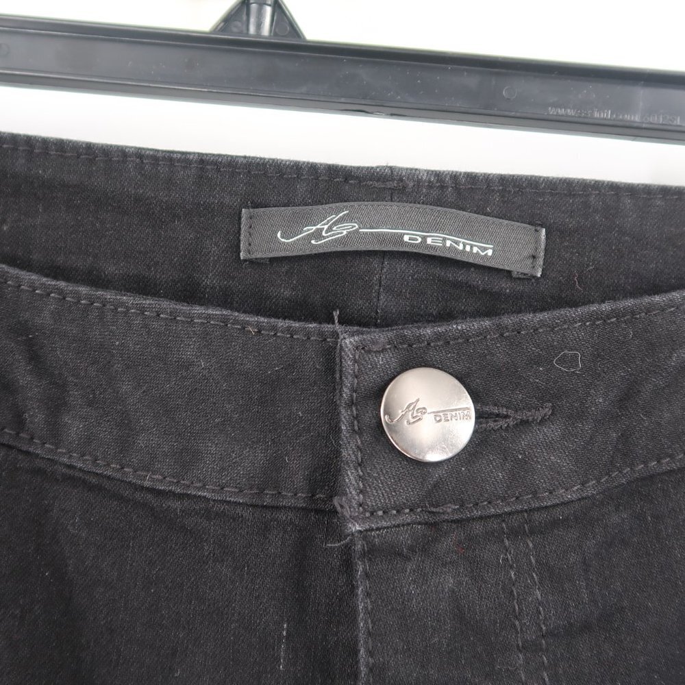 AZ Denim Black Cropped Skinny Jeans Size 22W NWT - Picture 4 of 7